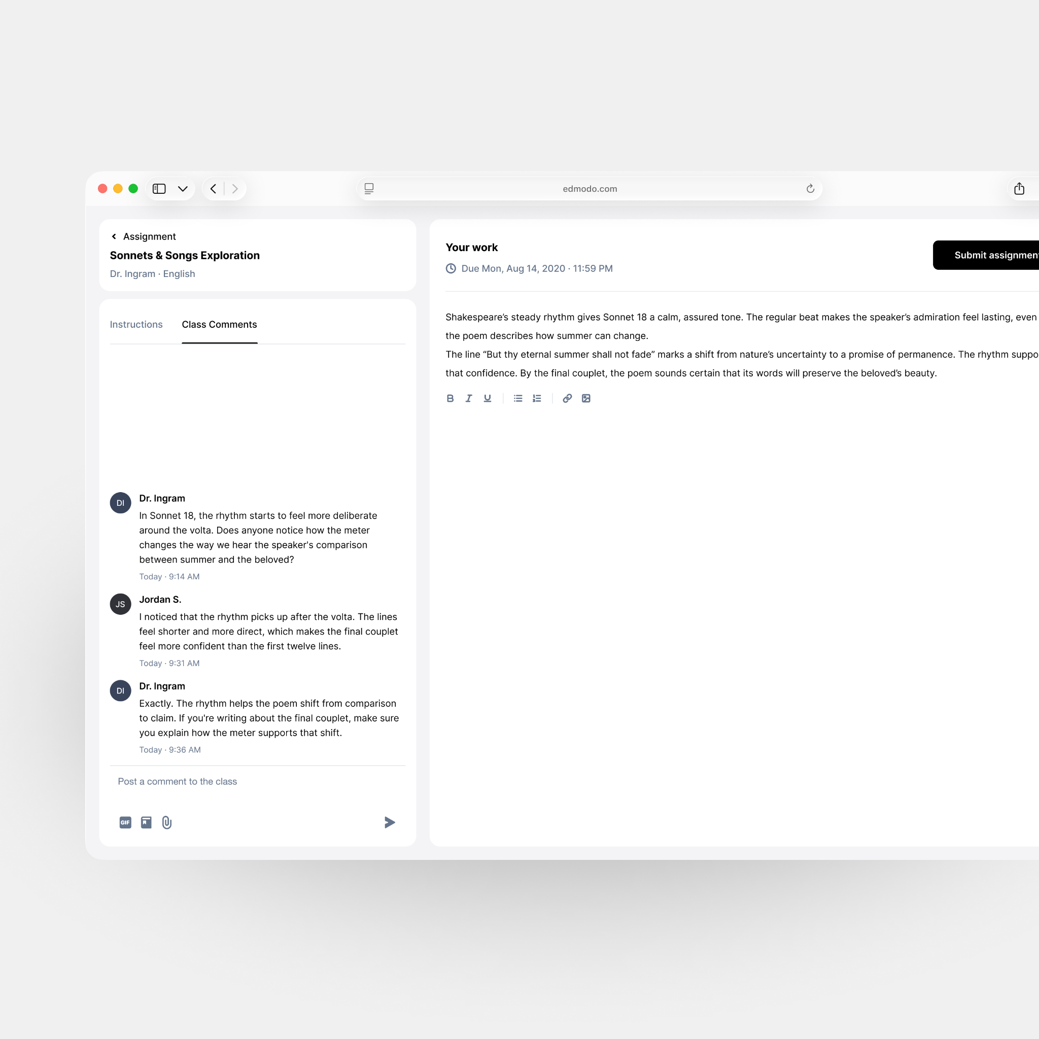 Edmodo product experience cover