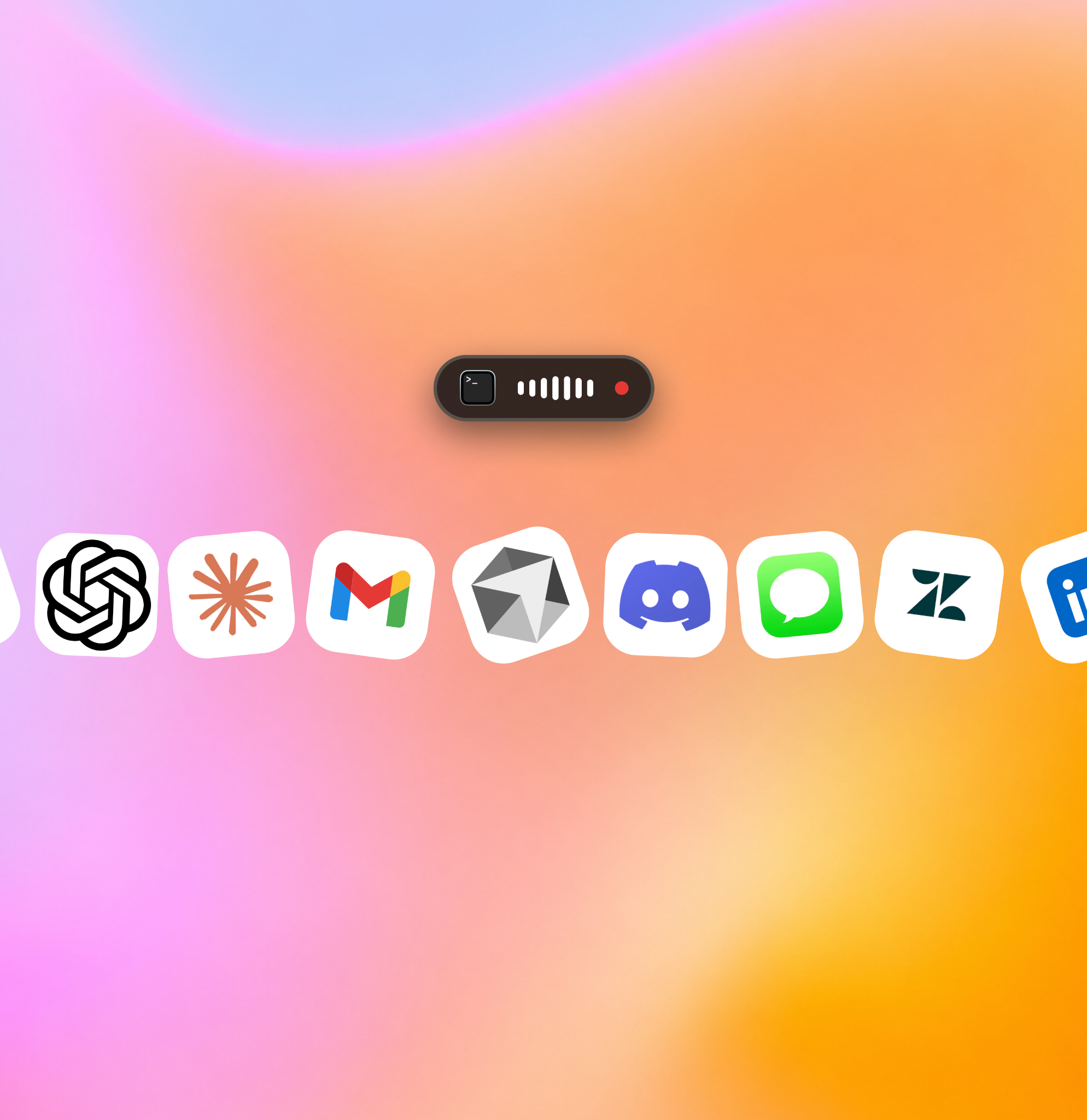 AI dictation across everyday apps